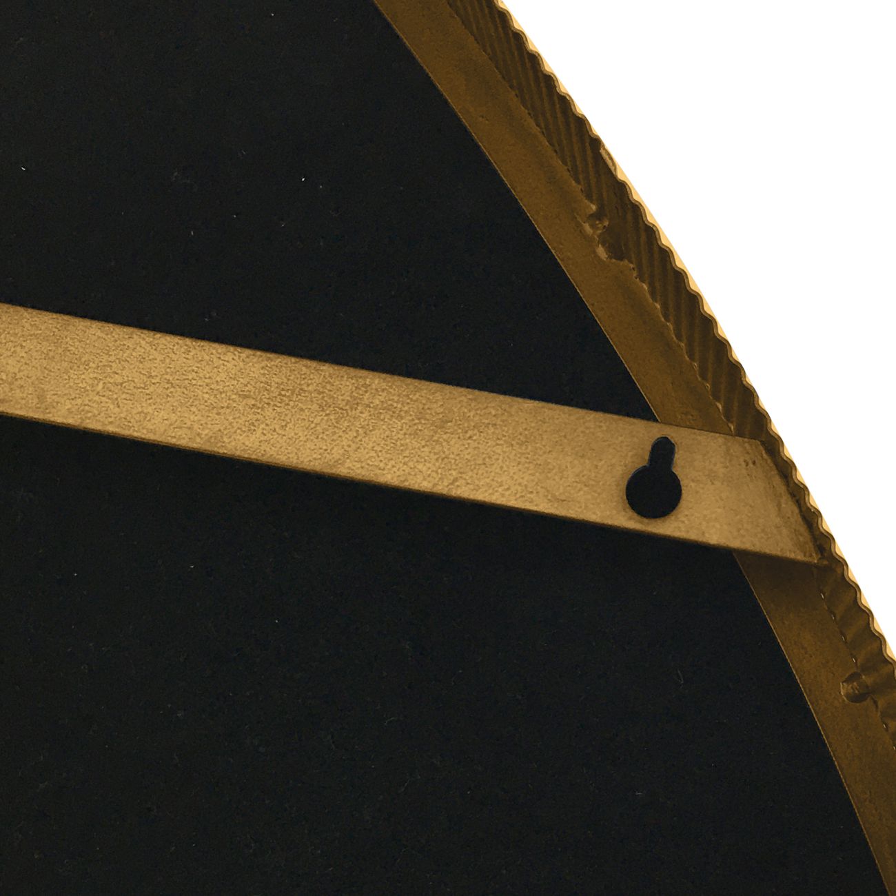 Organic Aged Champagne Mirror | Small