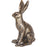 Antiqued Sitting Hare | Large