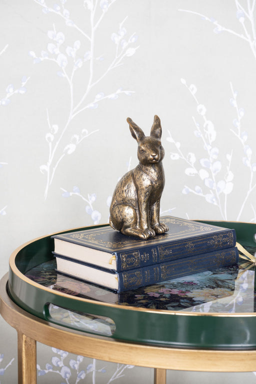 Antiqued Sitting Hare | Small