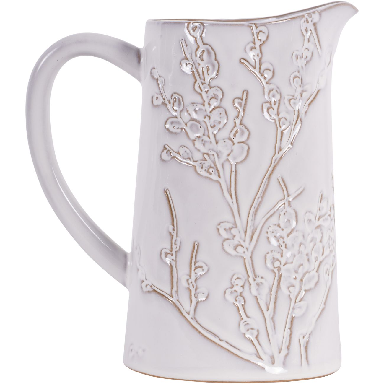 Pussywillow Stoneware Jug