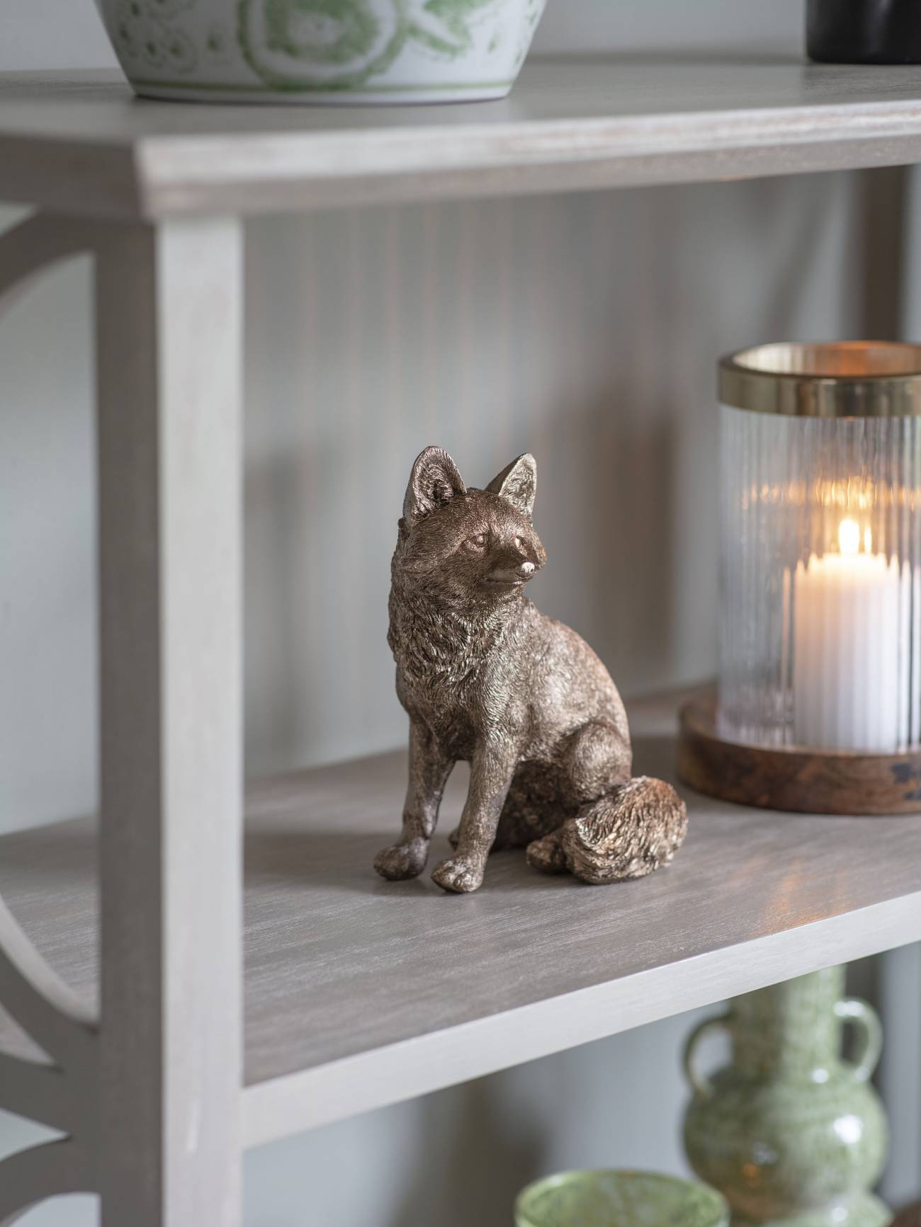 Laura Ashley x Libra | Antique Gold Sitting Fox