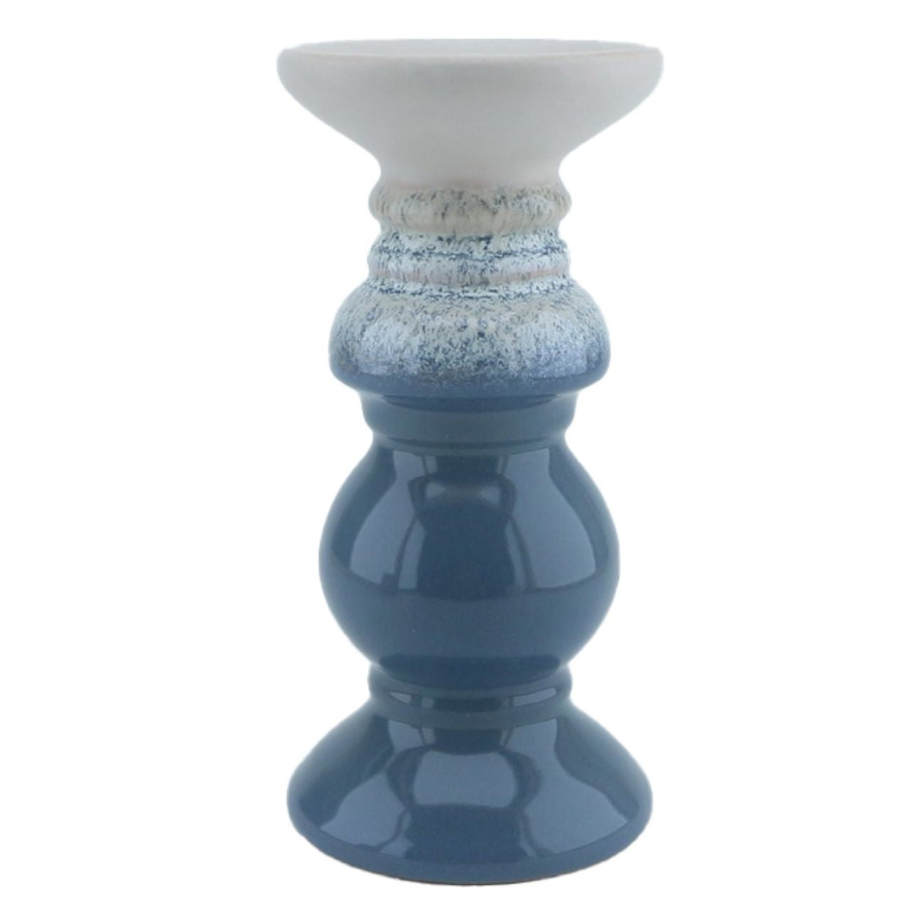 Blue Laneham Candleholder | Large