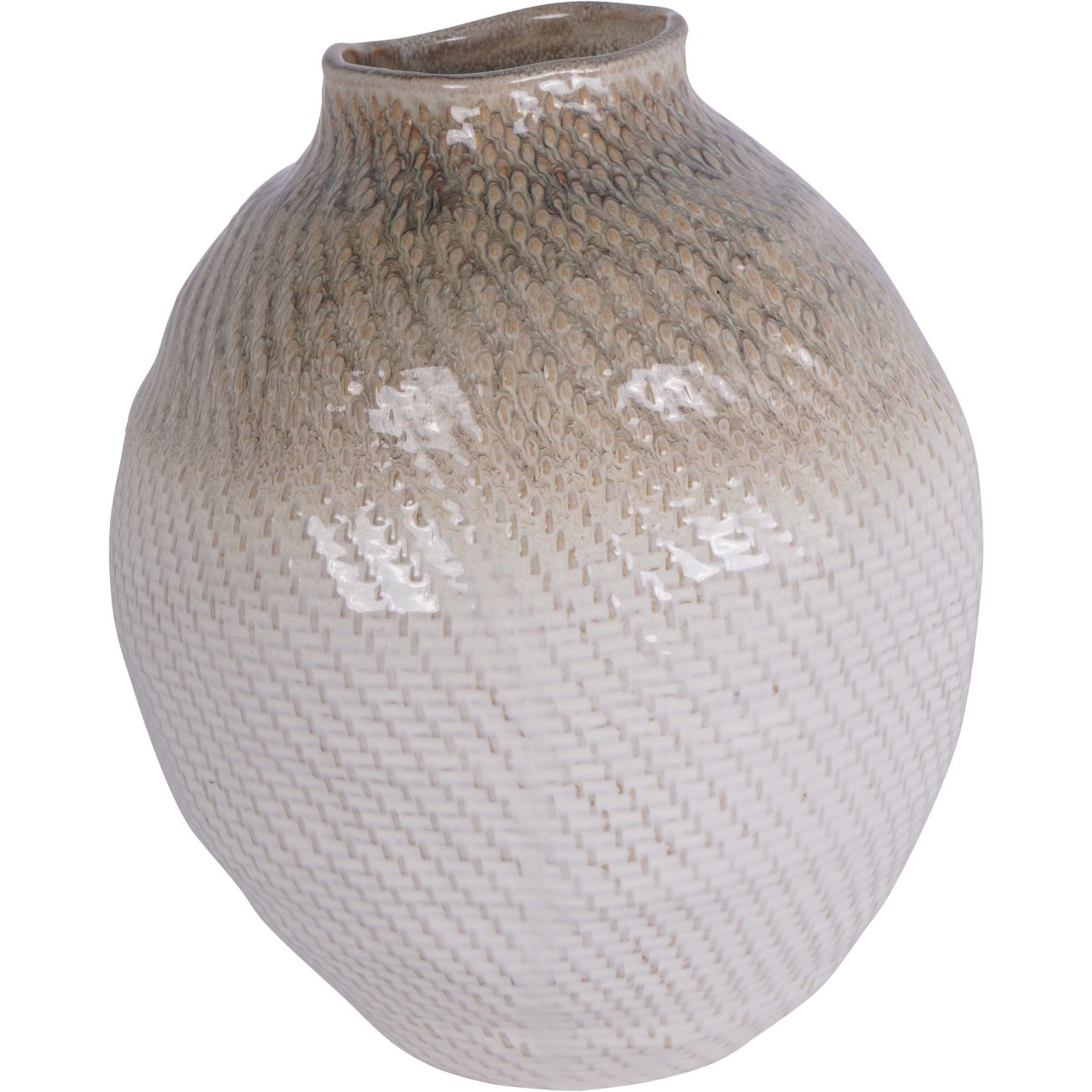 Ceramic Woven Vase | Large