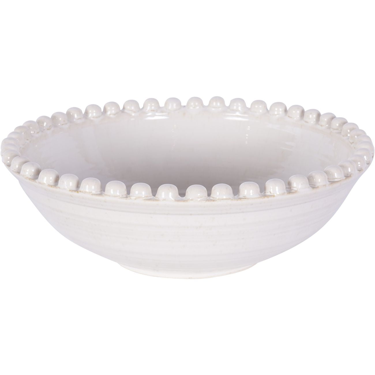 Mediterranean Ceramic Bowl | Cream