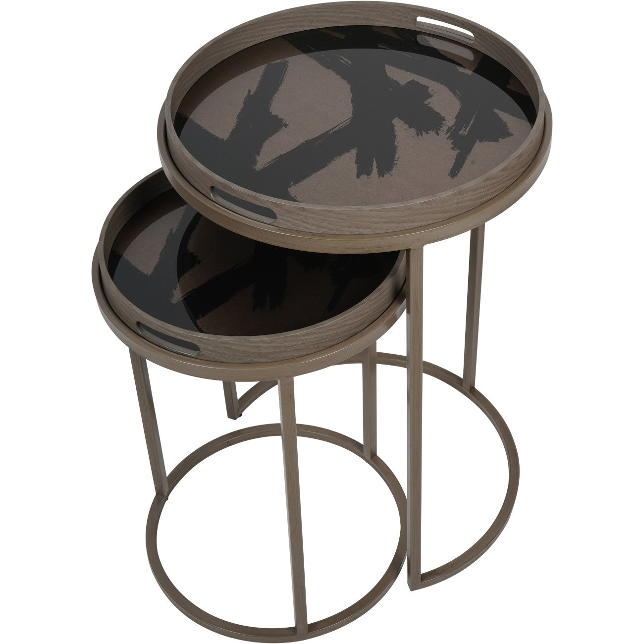 Impasto Brushstroke | Tray Tables