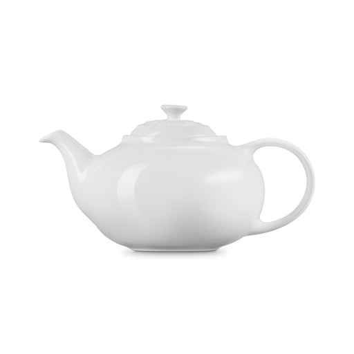 Le Creuset Stoneware Classic Teapot 1.3L White