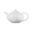 Le Creuset Stoneware Classic Teapot 1.3L White