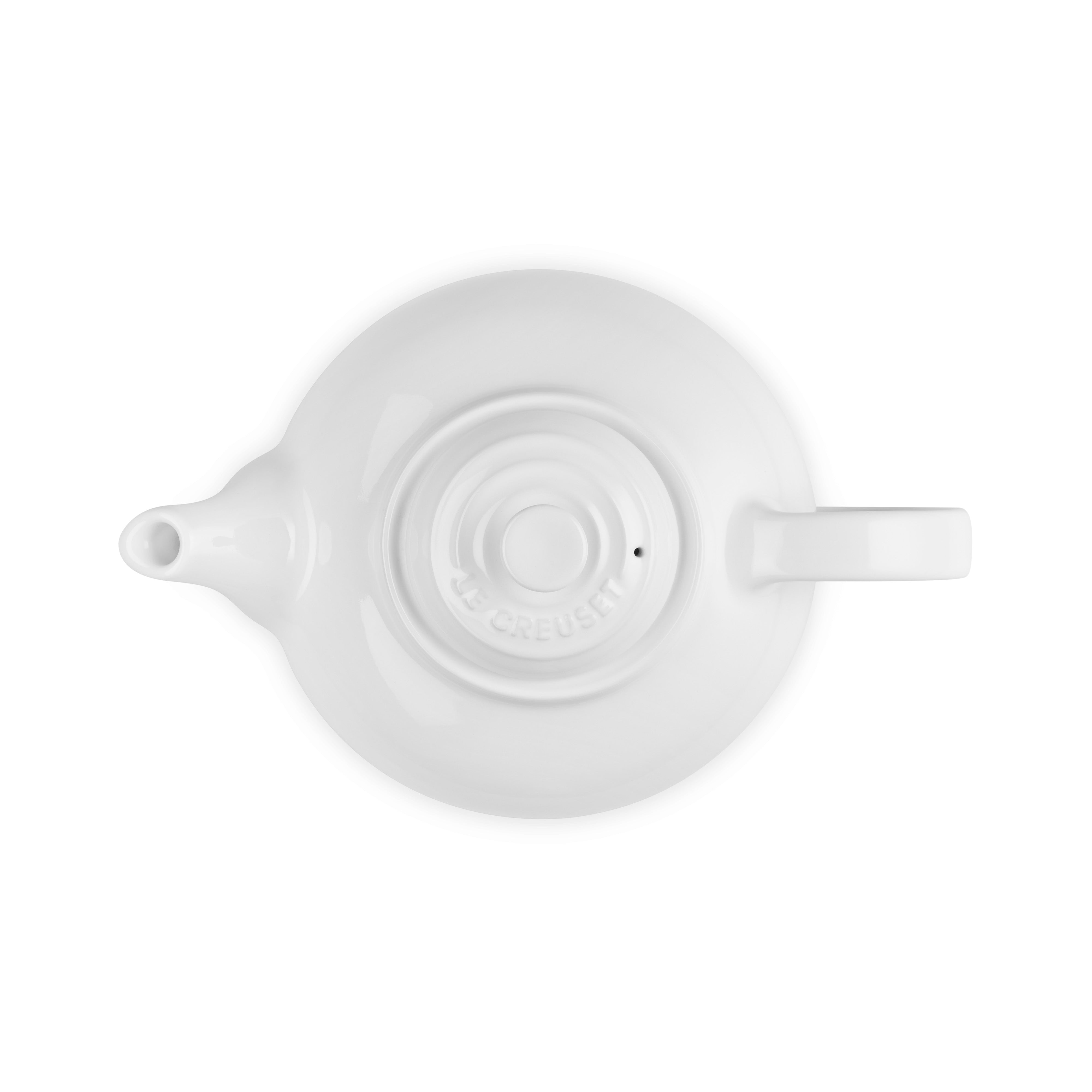 Le Creuset Stoneware Classic Teapot 1.3L White