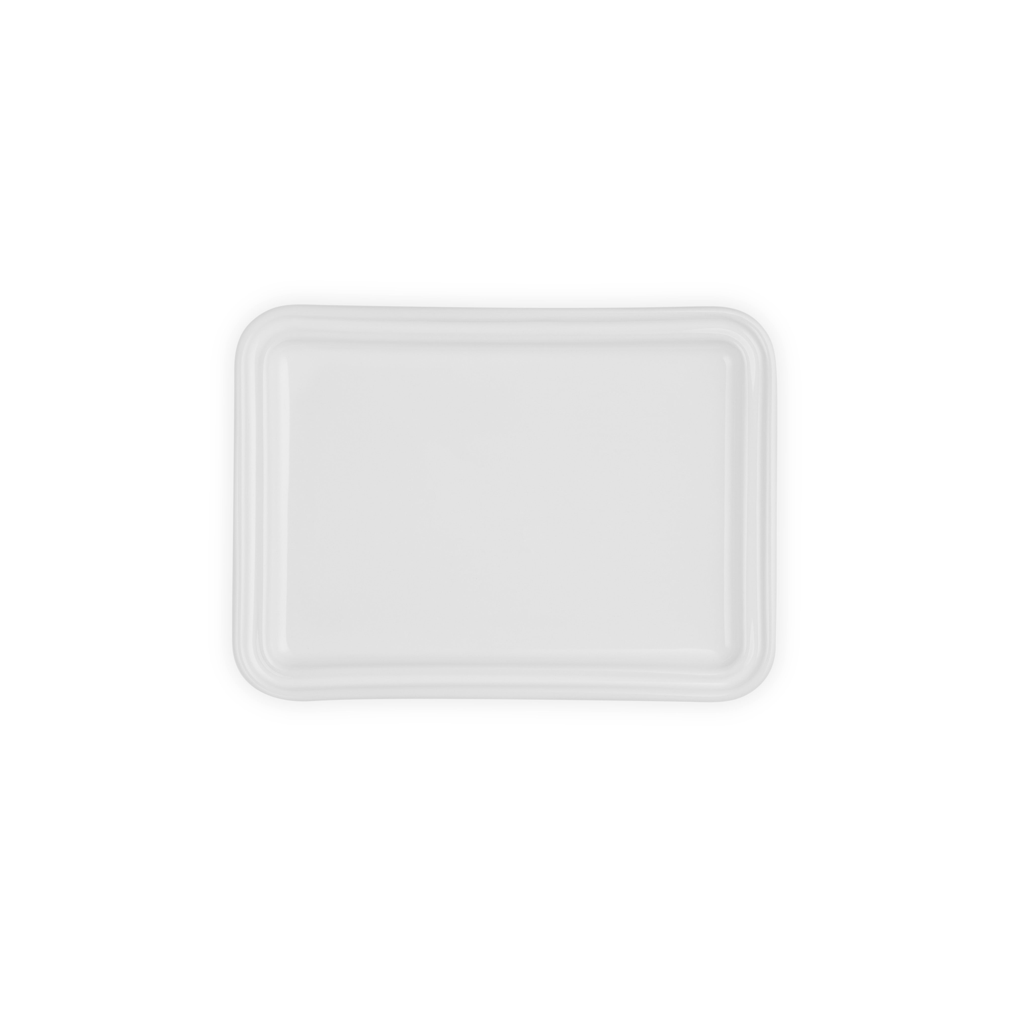 Le Creuset Stoneware Butter Dish White