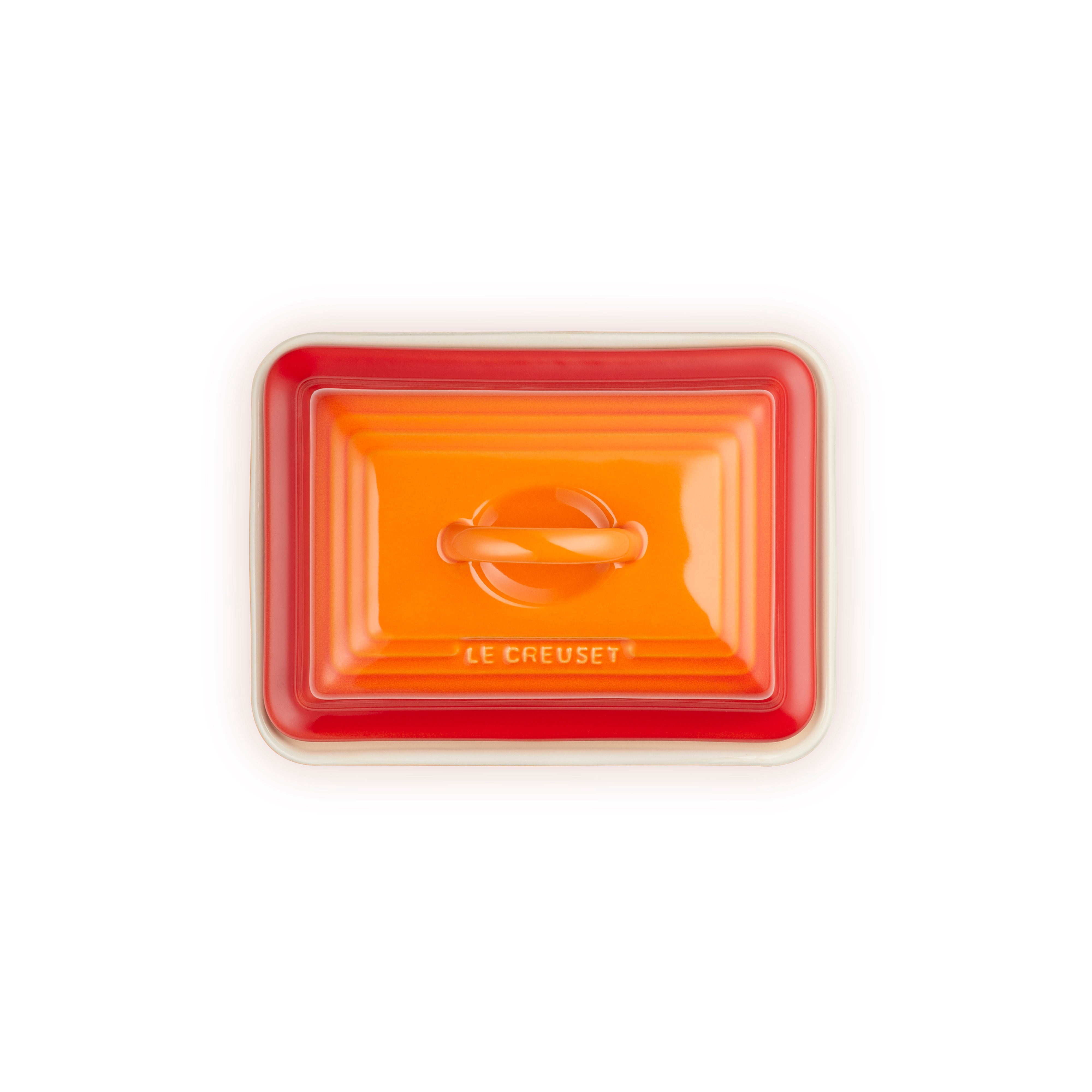 Le Creuset Stoneware Butter Dish Volcanic