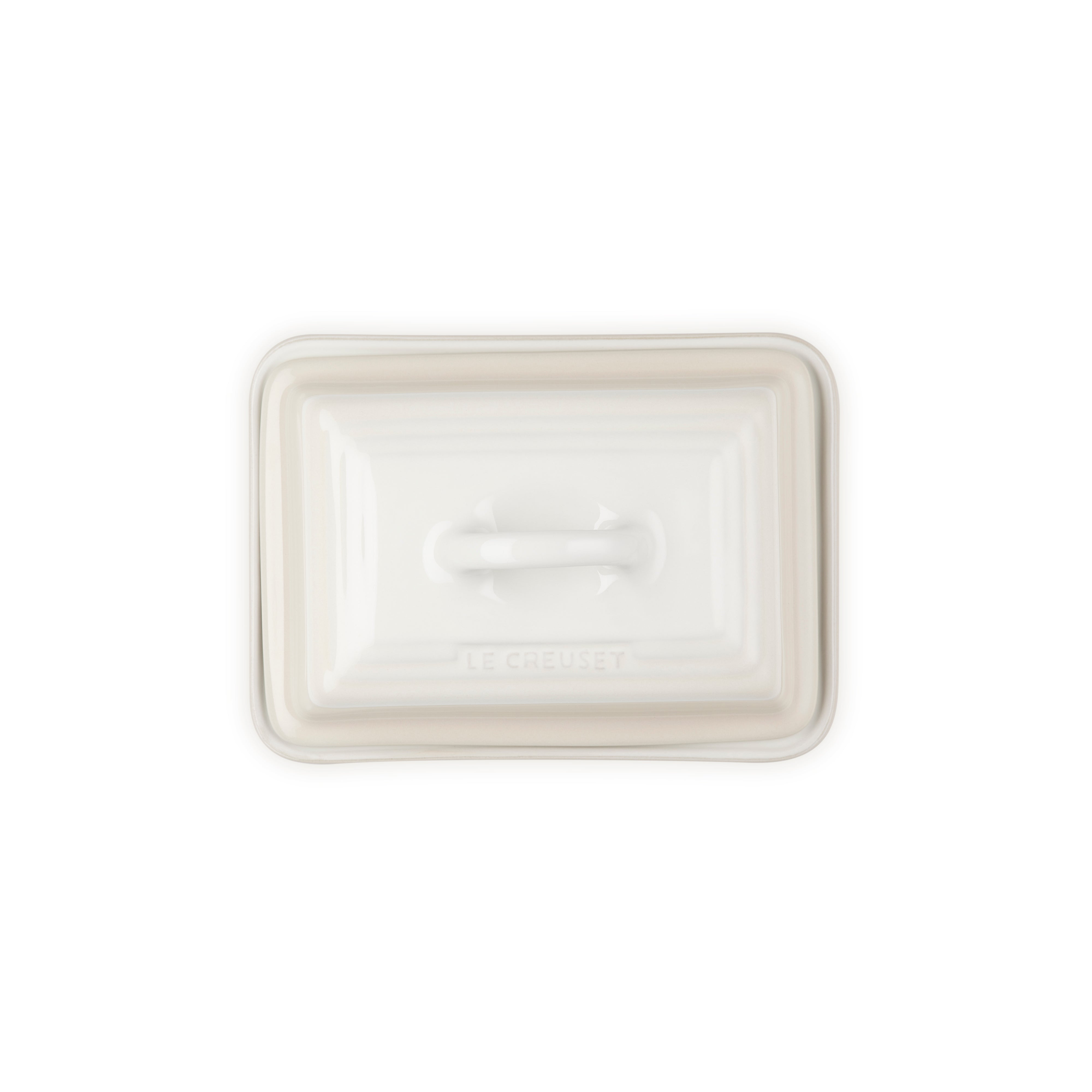 Le Creuset Stoneware Butter Dish Meringue