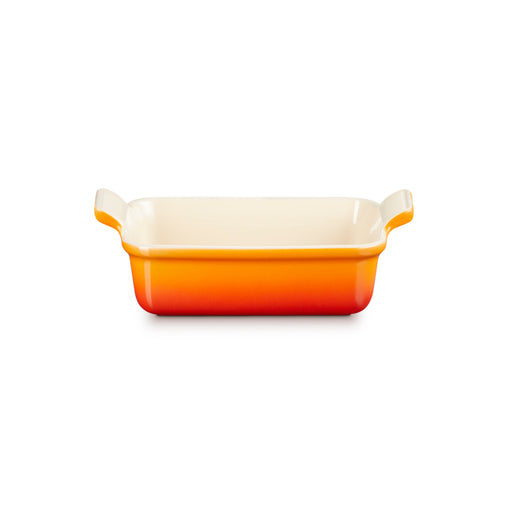 Le Creuset Stoneware Heritage Rectangular Dish 19cm Volcanic