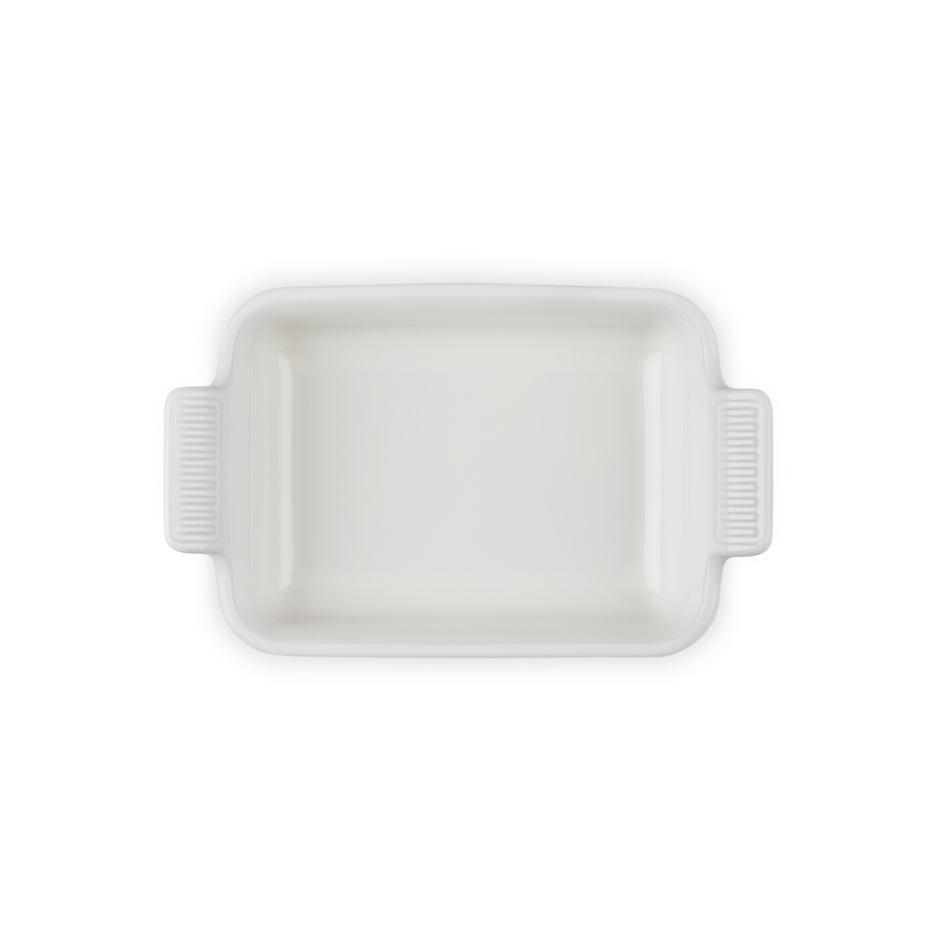 Le Creuset Stoneware Heritage Rectangular Dish 26cm Meringue