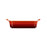 Le Creuset Stoneware Heritage Rectangular Dish 26cm Cerise