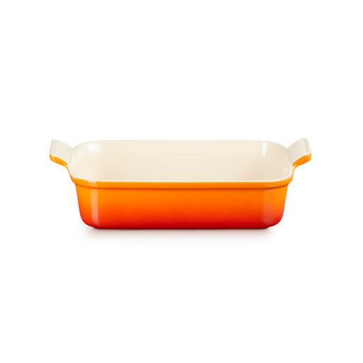 Le Creuset Stoneware Heritage Rectangular Dish 26cm Volcanic