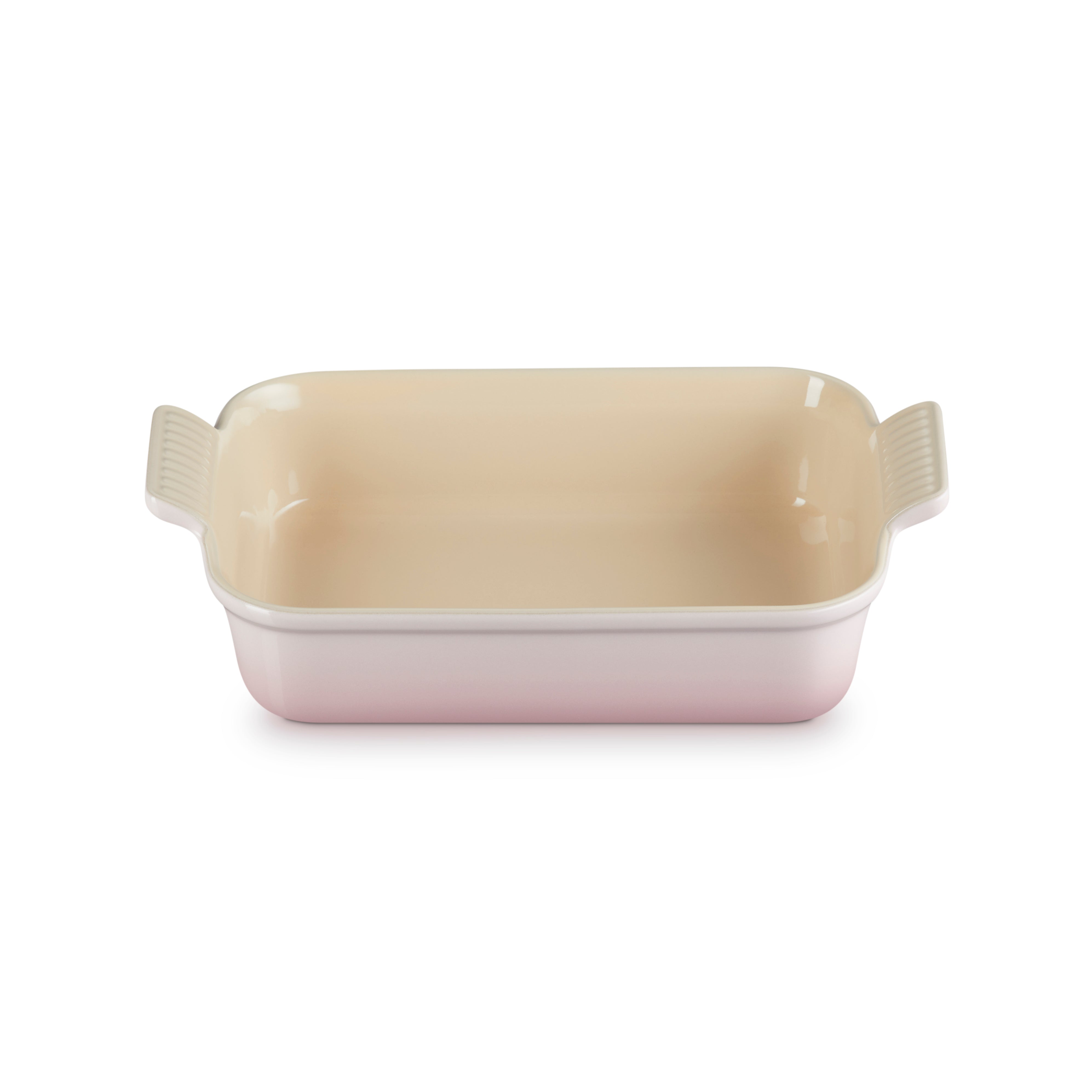 Le Creuset Stoneware Heritage Rectangular Dish 26cm Shell Pink
