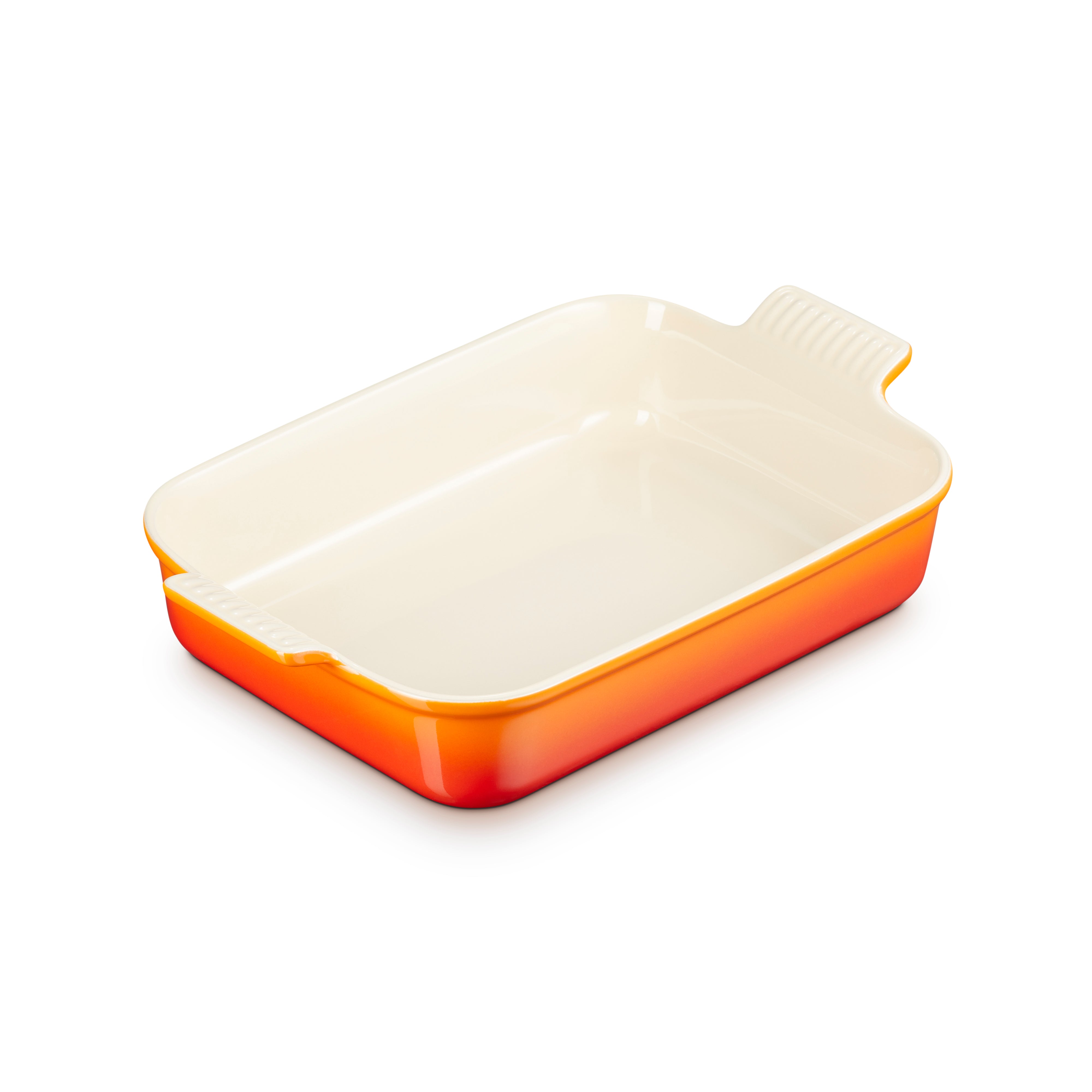 Le Creuset Stoneware Heritage Rectangular Dish 32cm Volcanic
