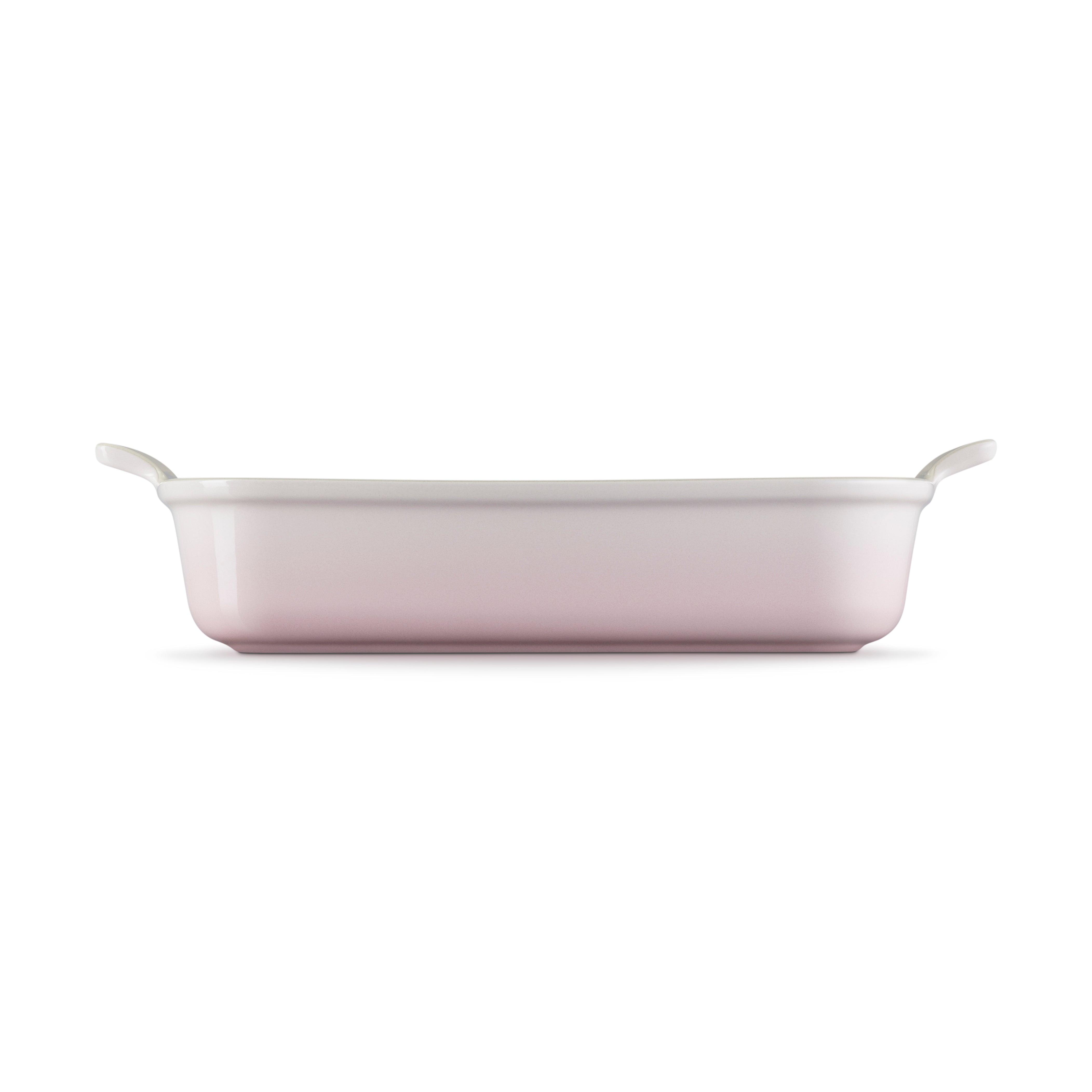 Le Creuset Stoneware Heritage Rectangular Dish 32cm Shell Pink