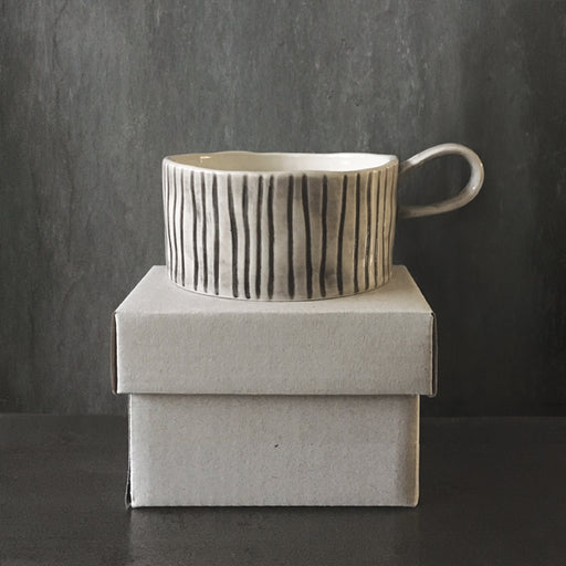 Scratched Lines | Candle Holder