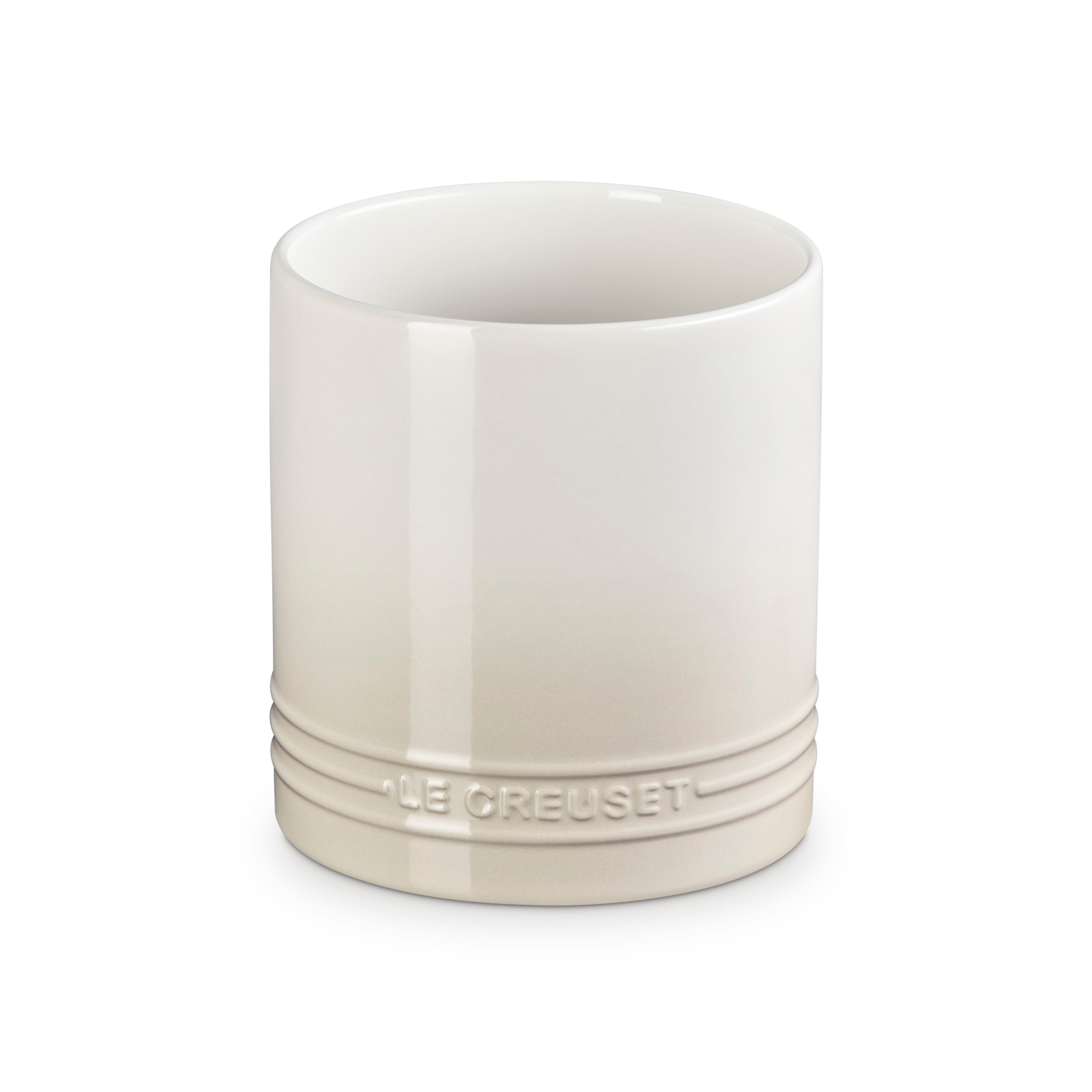 Le Creuset Stoneware Utensil Jar 1.1L Meringue