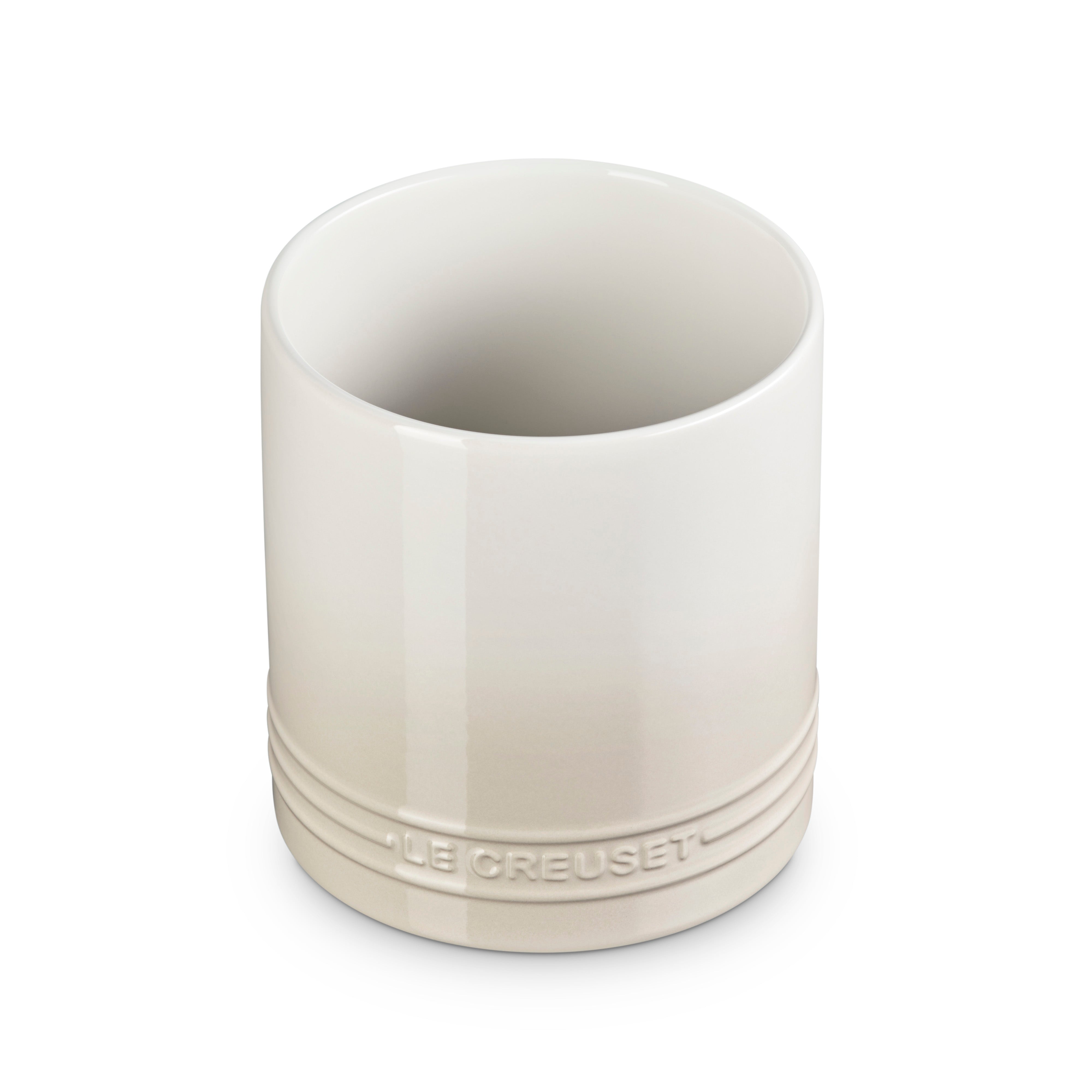 Le Creuset Stoneware Utensil Jar 1.1L Meringue
