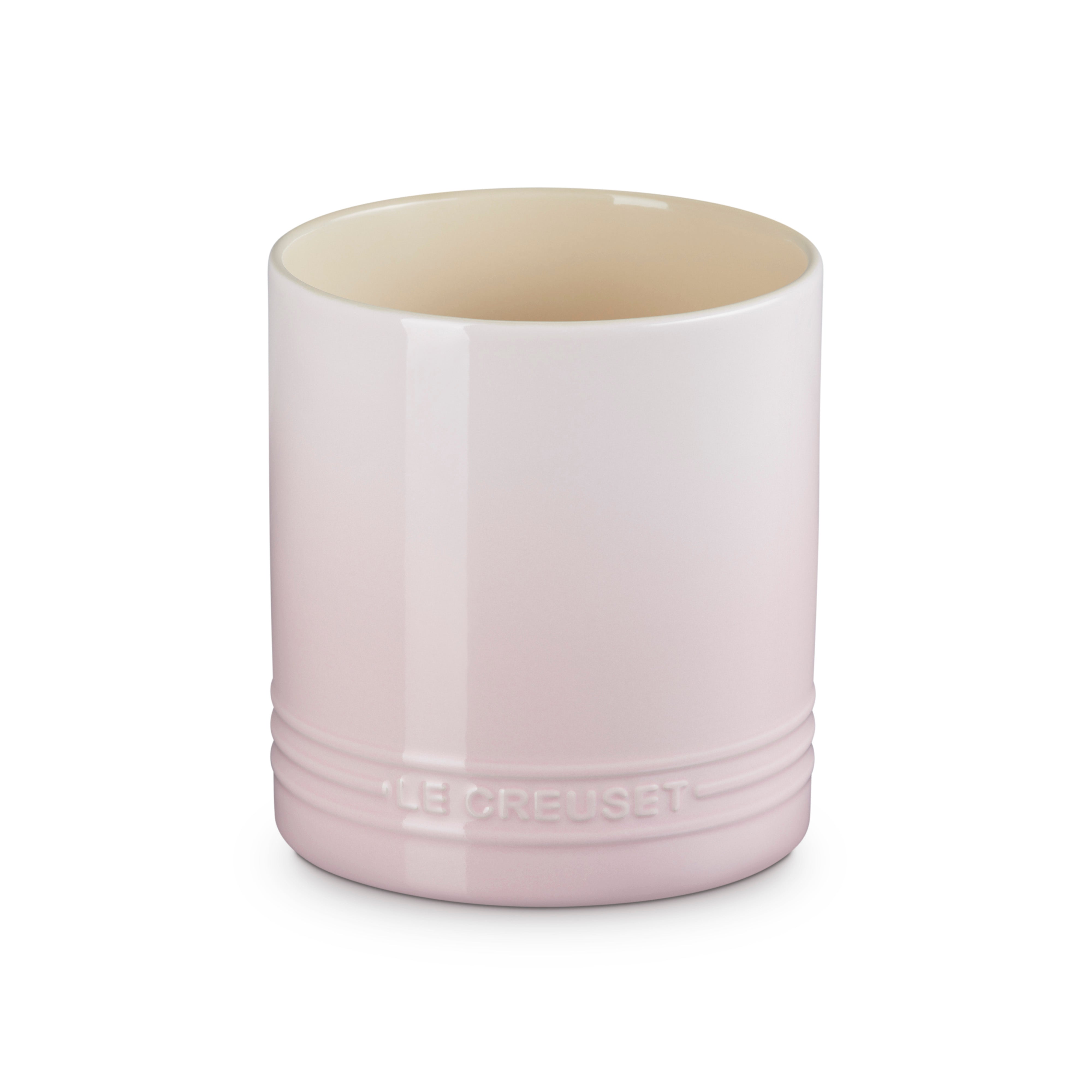 Le Creuset Stoneware Utensil Jar 1.1L Shell Pink