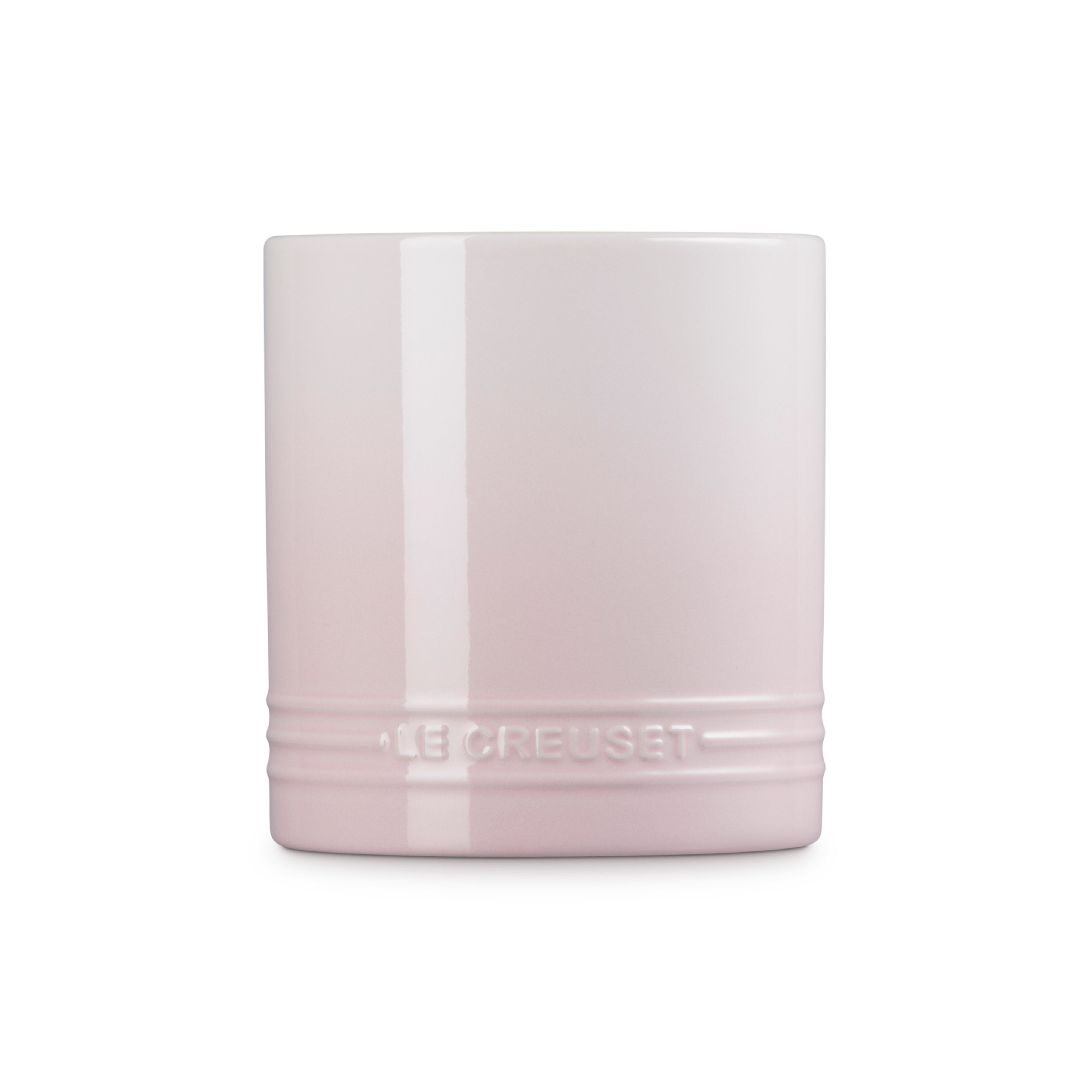 Le Creuset Stoneware Utensil Jar 1.1L Shell Pink