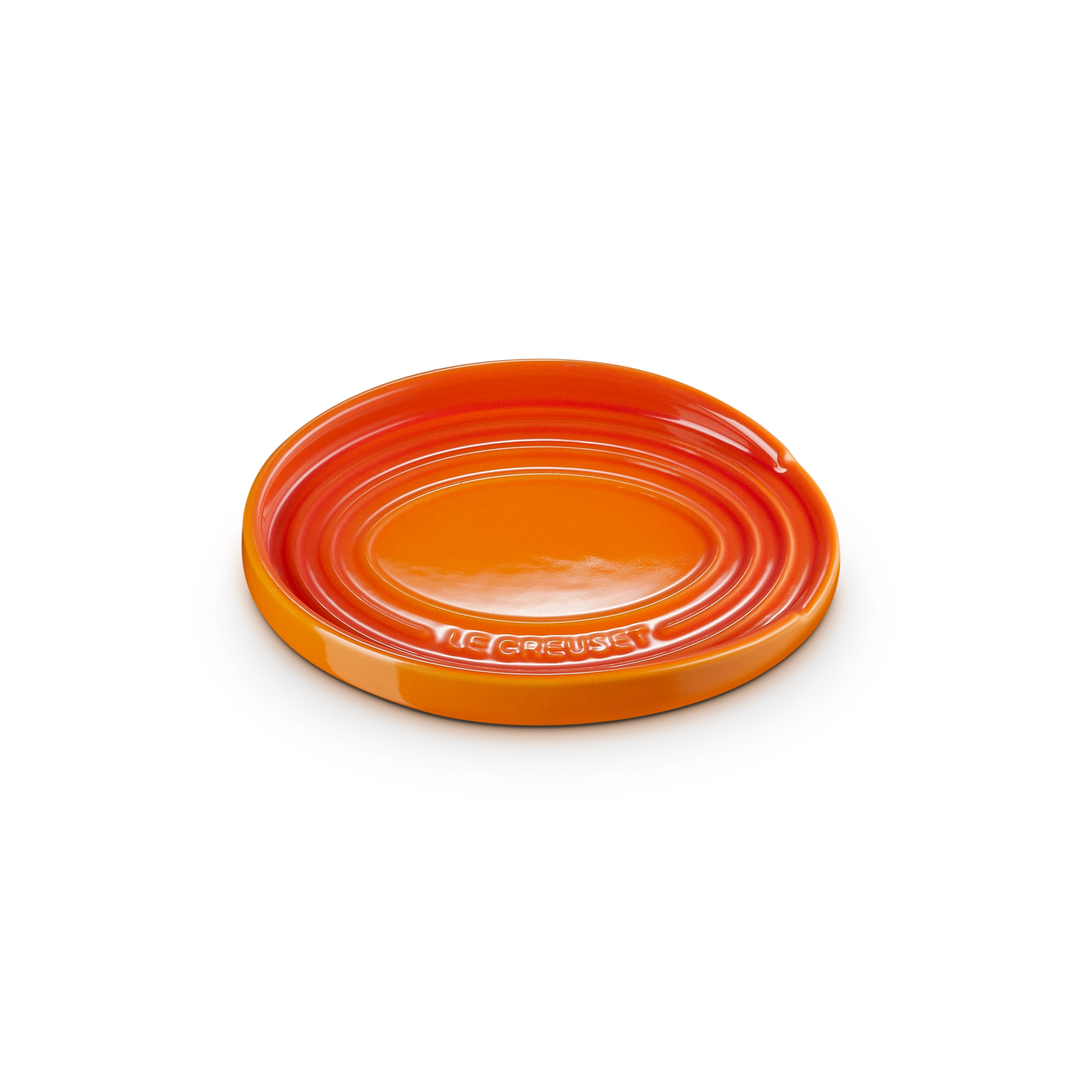 Le Creuset Stoneware Oval Spoon Rest Volcanic