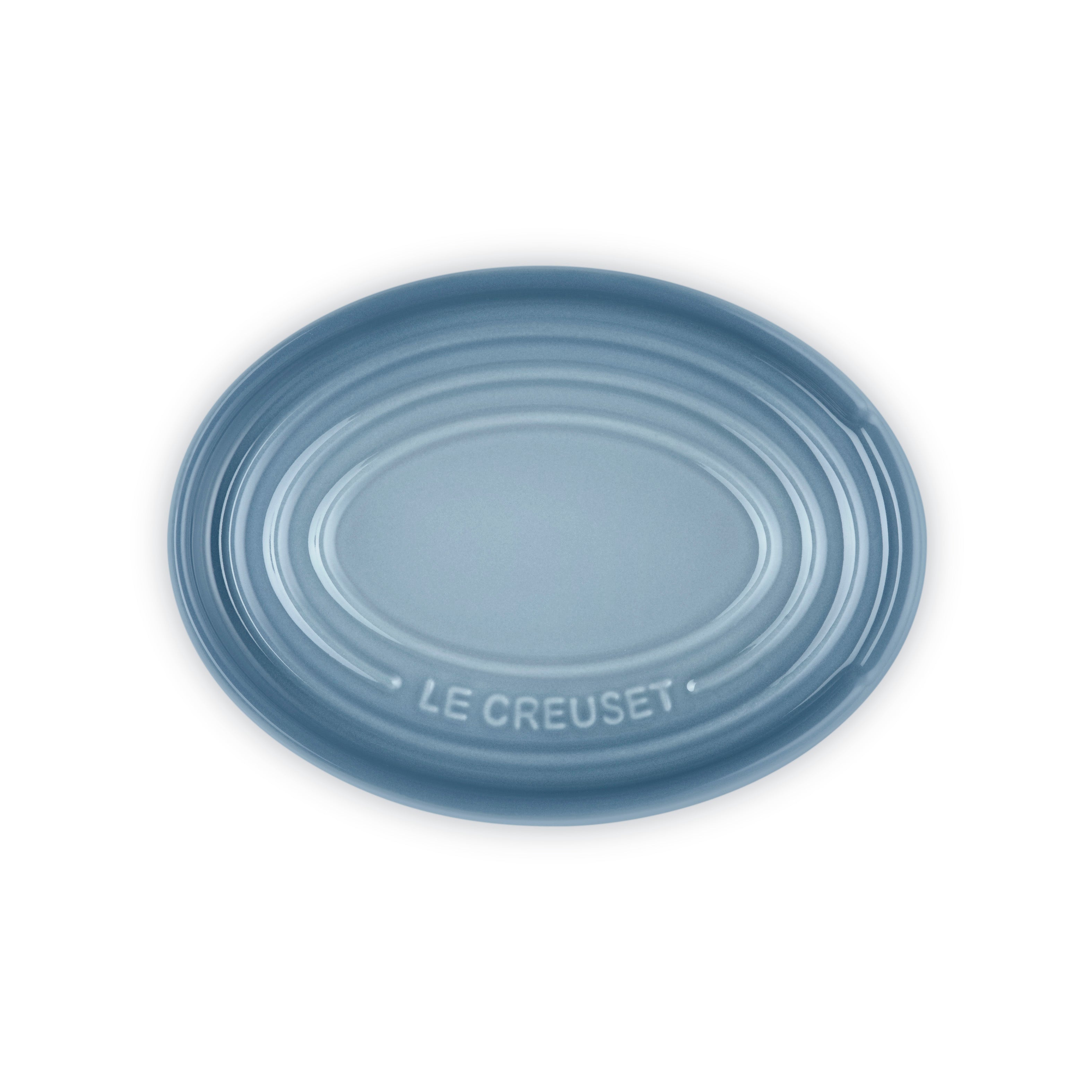 Le Creuset Stoneware Oval Spoon Rest Chambray