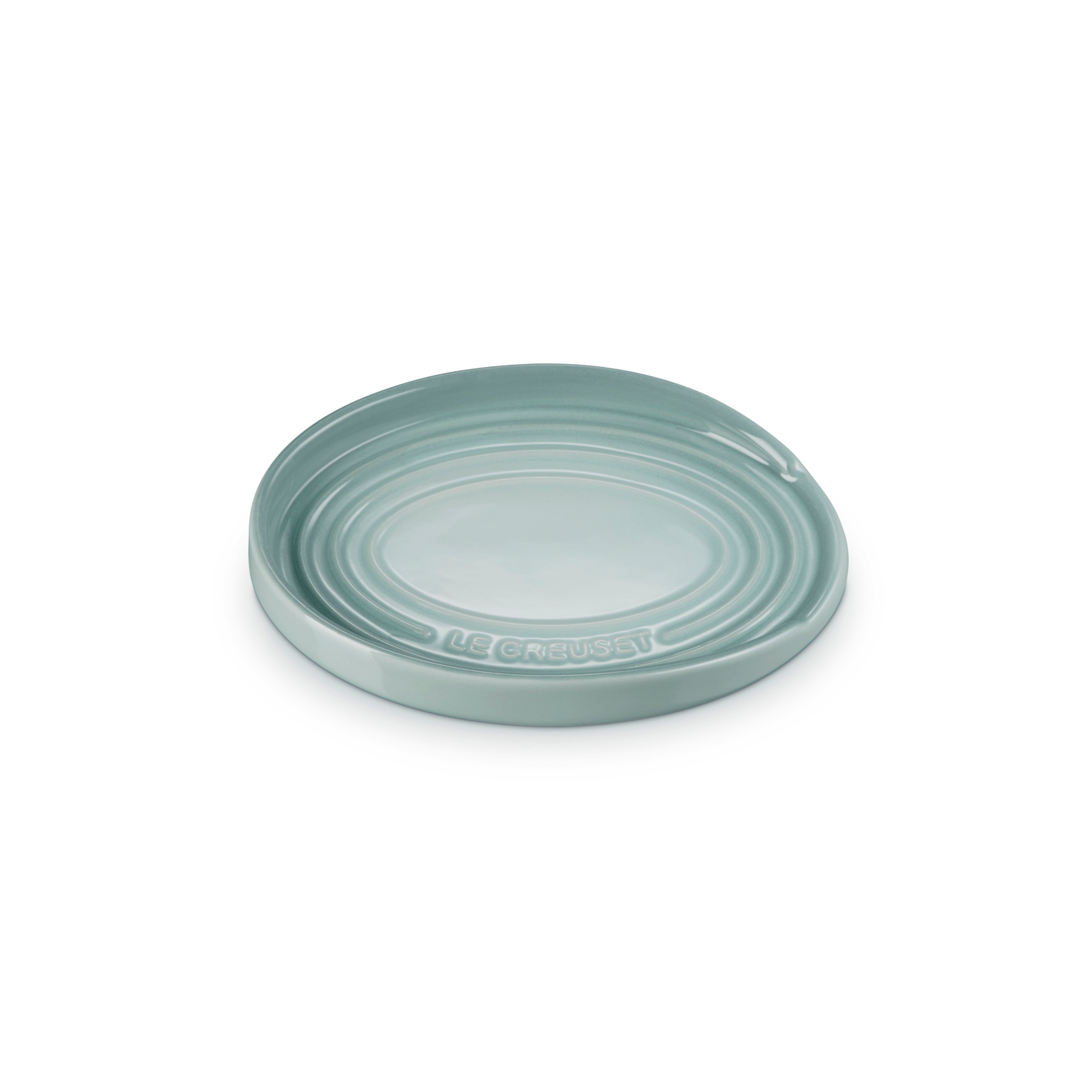 Le Creuset Stoneware Oval Spoon Rest Sea Salt