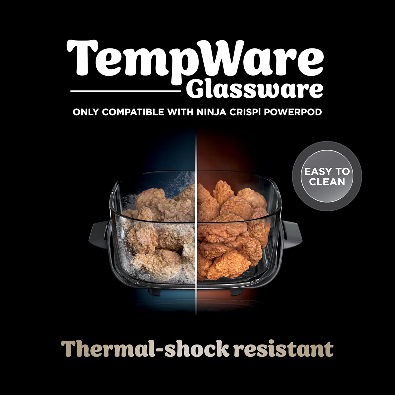 Cripsi 4-in-1  Portable Glass Airfryer