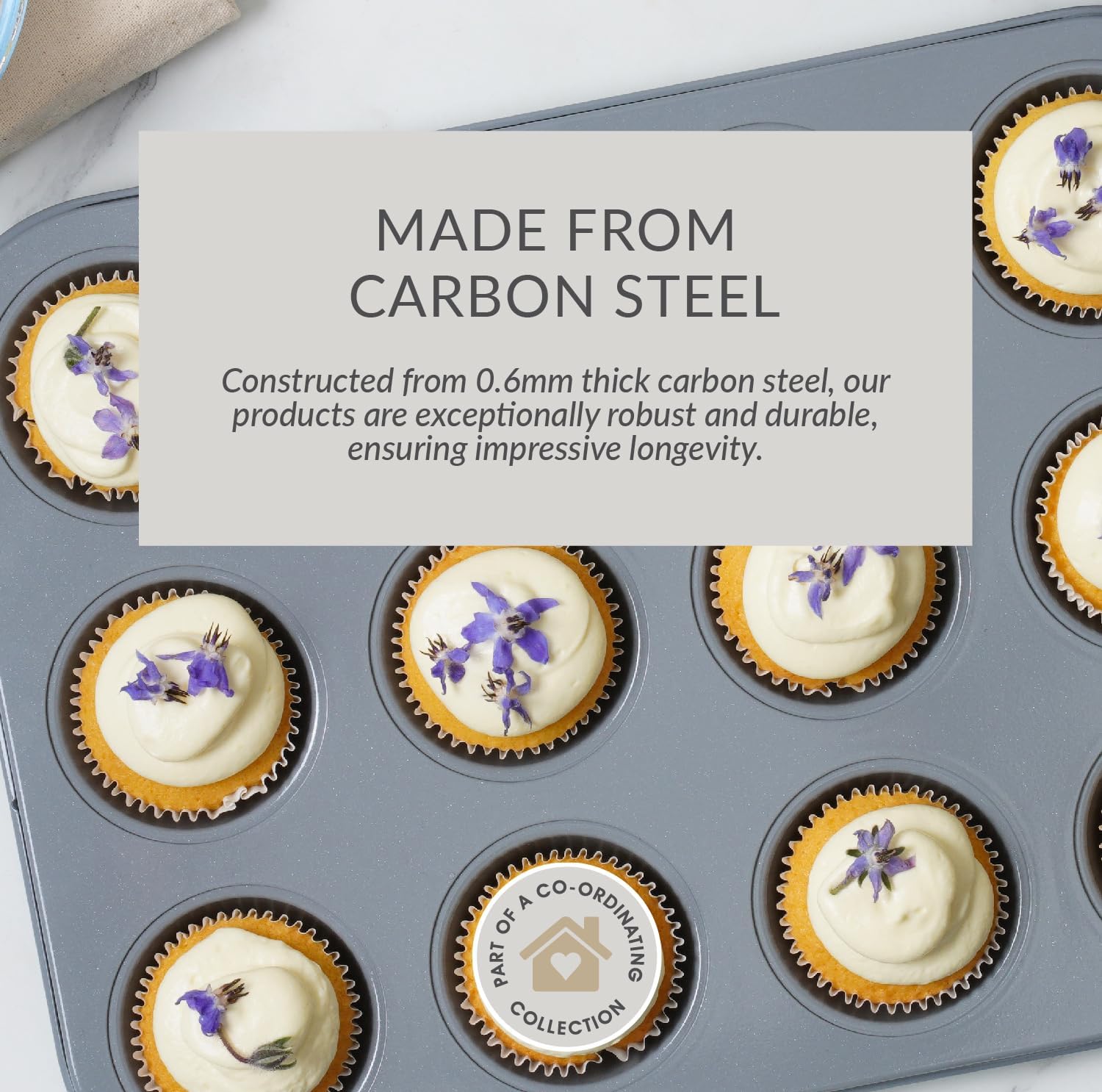 Signature Two Tone 12 Cup Muffin Tray