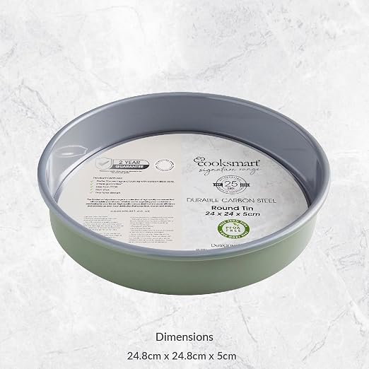 Cooksmart Signature 24cm Round Tin