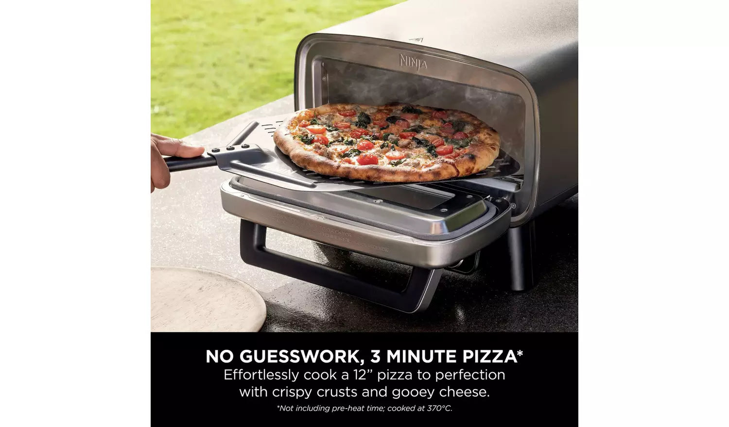 Artisan Electric Outdoor Pizza Oven & Air Fryer