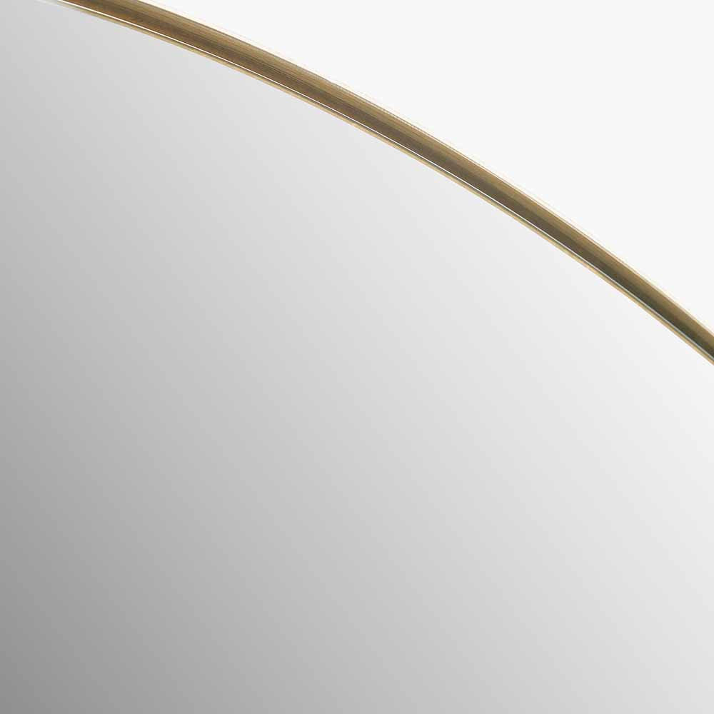 Brushed Gold Arch Floor Mirror *Collection Only*