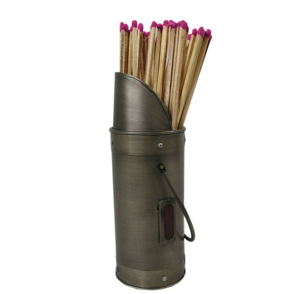 Pewter Match Holder