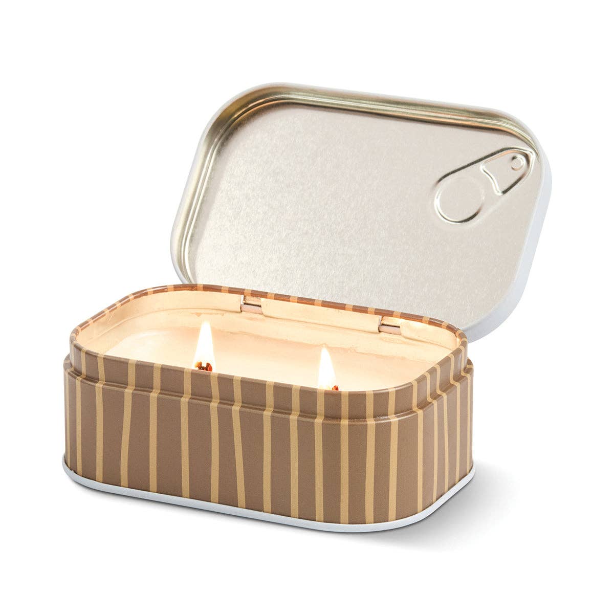 Cappuccino Printed Tin Candle | Chocolate & Cherry