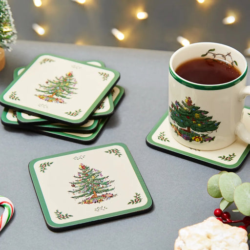 Christmas Tree | Set of 6 Coasters