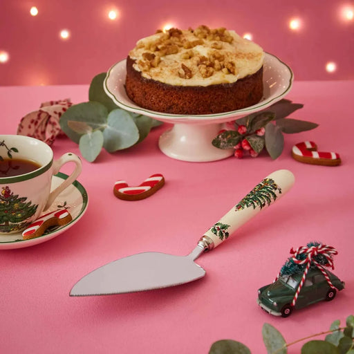 Christmas Tree Cake Slice