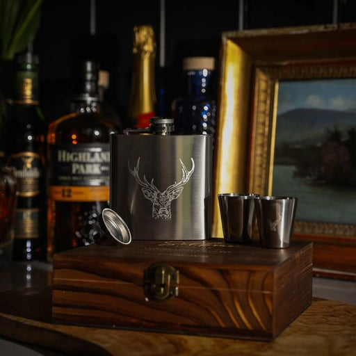 Hip Flask & Cups | Stag