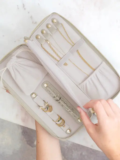 Jewellery Roll | Oatmeal
