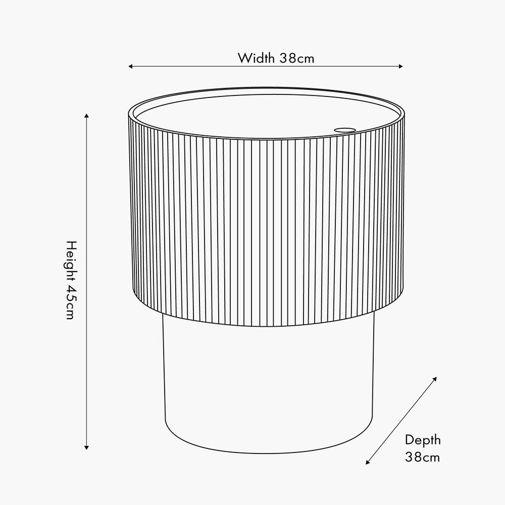 Arlow Storage Table | Apricot