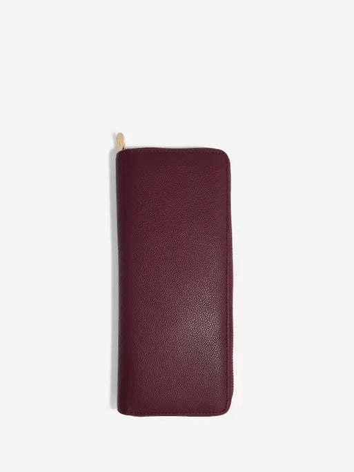 Jewellery Roll | Burgandy
