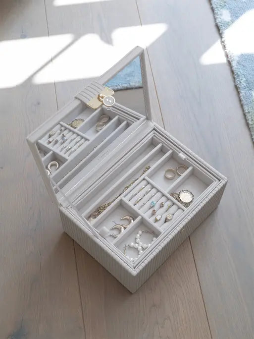 Classic Jewellery Box | Limestone