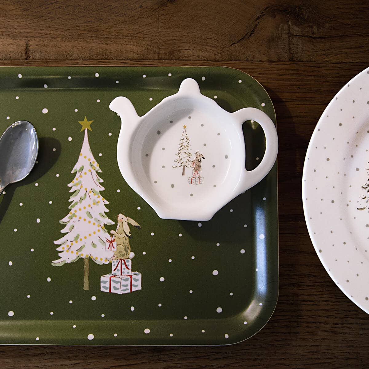 Festive Forest Serving Tray - Small