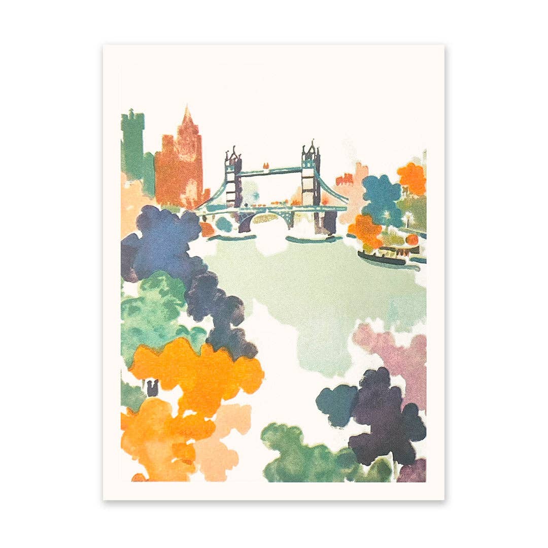 Tower Bridge | Riso Print