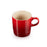 Le Creuset Stoneware Holly Relief Mug 350ml Cerise