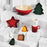 Le Creuset Stoneware Star Plate 20cm White