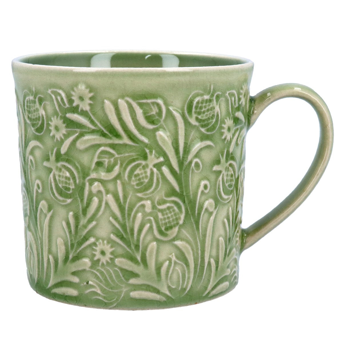 Green Country Flowers | Mug