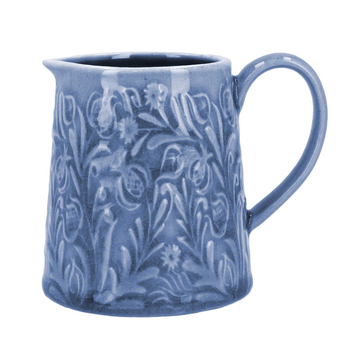 Blue Country Flowers Mini Jug